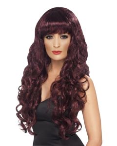 Long and Wavy Siren Wig - Maroon (SM42263)