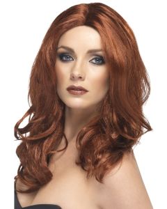 Auburn Long Wavey Superstar Wig (SM42287)