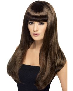 Babelicious Long Straight Wig - Brown (SM42425)