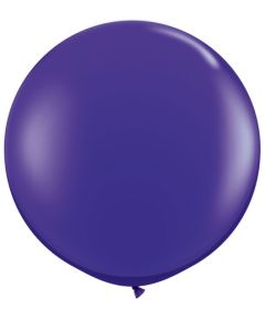 Purple JT - 3 Foot (3ft) Latex Balloon (42875Q)