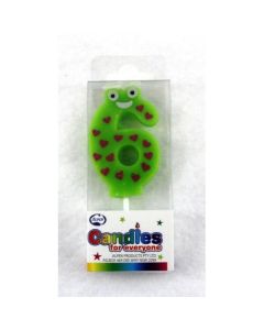 Numeral Eyes Candle - 6 (431246A)