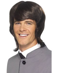 1960's Male Mod Wig - Brown (SM43233)