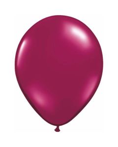 Sparkling Burgundy JT 12cm (5 Inch) Latex Balloon (43550Q)