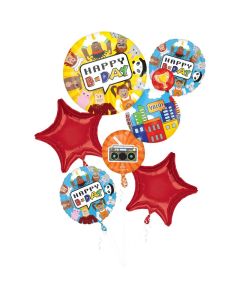 Party Town Happy Birthday Balloon Bouquet (4361501AM)