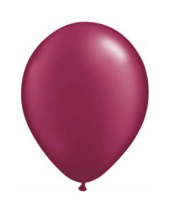 Burgundy Pearl 28cm (11 Inch) Latex Balloon (43769Q)