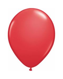 Red Standard 28cm (11 Inch) Latex Balloon (43790Q)