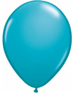 Teal Tropical FT - 16 Inch Latex Balloon (43902Q)