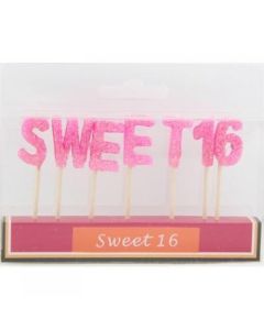 Sweet 16 Light Pink - Candle Set (441211A)