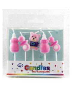 Baby Shower Girl - Candle Set (442501A)