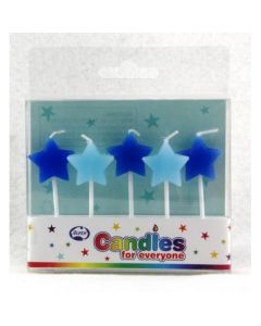 Stars Blue - Candle Set (442541A)