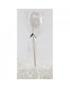 Pearl Glitter Long Stick Candle # 6 (447306A)