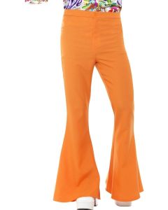 Flared Trousers - Mens Orange - Adult Costume (SM44906)