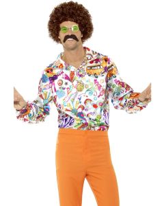 1960's Groovy Shirt - Adult Costume (SM44910)