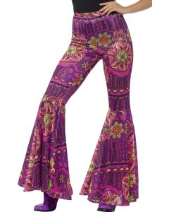 Psychedelic Flared Trousers - Ladies - Adult Costume (SM45166)