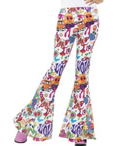 Groovy Flared Trousers Ladies - Adult Costume (SM45174)