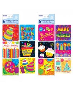 Birthday Gift Cards With Envelope (CA673) (468201A)