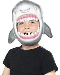 Shark Head Latex Mask (SM46975)