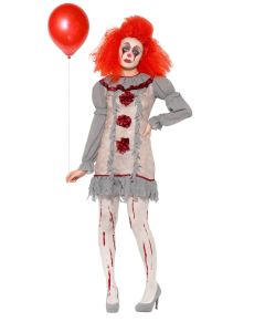 Vintage Clown Lady Costume (SM47564)
