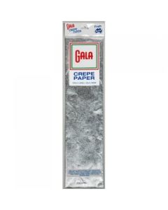 Metallic Silver - Gala Crepe Paper (501402A)