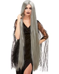 Witch Wig - Grey - Extra Long (SM52068)