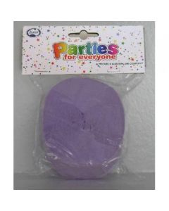 Lilac Crepe Streamer - 45mm wide x 30m long - Pack 1 (530021A)