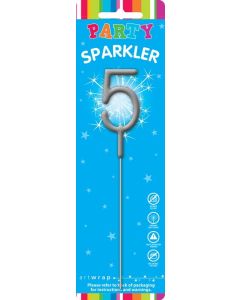 Numeral Sparkler - 5 (E1526)