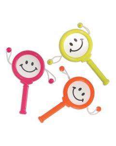 Smiley Rattle - Pack 3 - Party Favour (E2263)