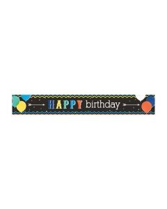 Banner Birthday Black (E3149)