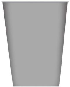 Metallic Silver - Cups (E3508)
