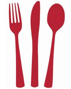 Crimson Red - Cutlery (E3512)