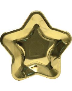 Party Plate Star (Pack of 8) (E4652)