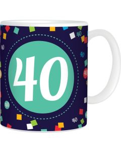40 Birthday - Mug (E3956)