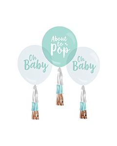 Baby Balloons With Tassels (E5461)