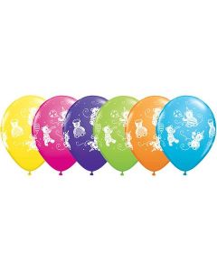 Cute & Cuddly Bears  - 28cm (11 Inch) Latex Balloon (55913Q)