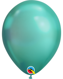 Green Chrome - 28cm (11 Inch) Latex Balloon (58273Q)