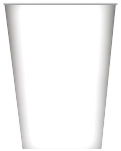 Paper Cups - White - (Pack of 8) (E6882)