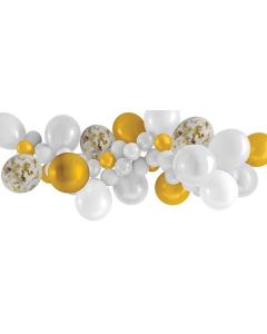 White Gold 40 Pack - Balloon Garland (E6756)