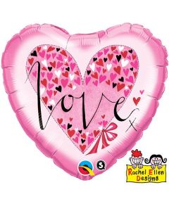 Re-Love Little Hearts 18 Inch Foil Balloon (61881Q)