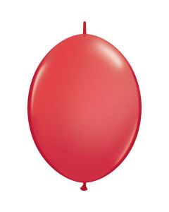 Quick Link - Red - 12 Inch Latex Balloon (65213Q)