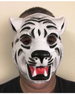 Tiger White Mask (PVC) (678B)