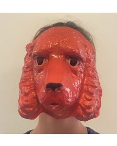 Red Dog Mask (PVC) (678M)