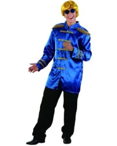 Blue Rockstar - Adult Costume (Beatles) (LU081)