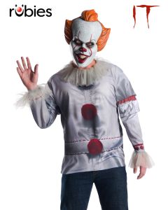 Pennywise Top & Mask Adult Costume (RUB700021)
