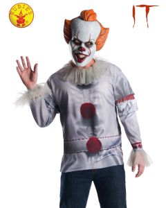 Pennywise Top & Mask Adult Costume (RUB700021)