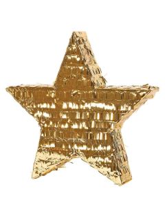 Gold Star Foil Pinata (70026.56AM)