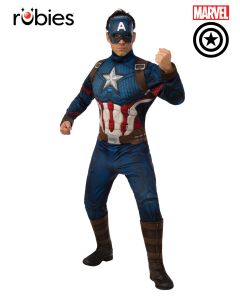 Captain America Deluxe Adult Costume (RUB700734)