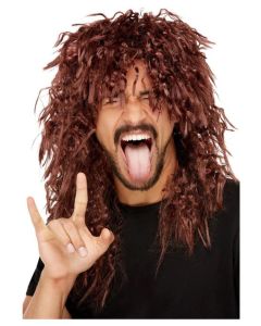 1980's Hard Rocker Wig - Brown (SM72103)