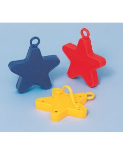 Heavy Balloon Weights - Stars - 85 Grams (72563AQ)