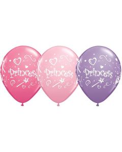 Princess Assorted - 28cm (11 Inch) Latex Balloon (76815Q)