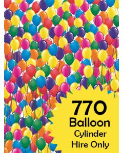 600 Balloon DIY Gas Cylinder Hire